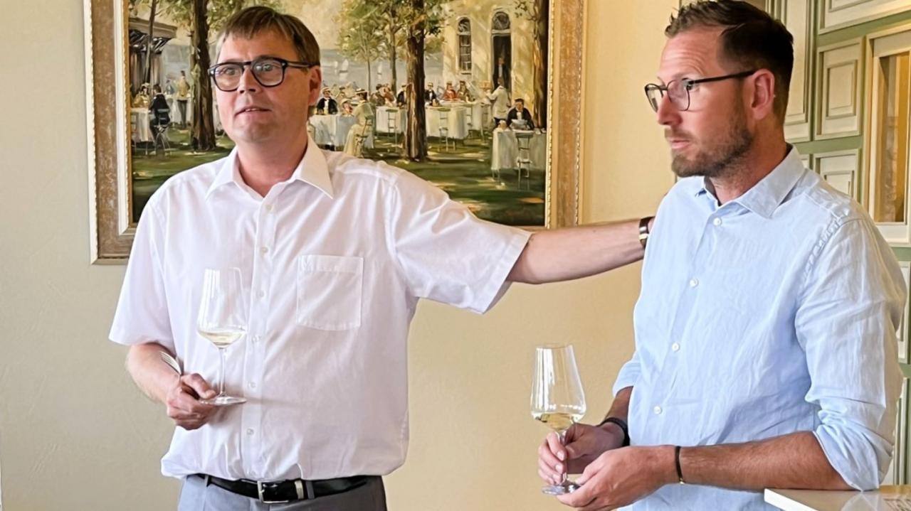 Torsten Glöde und Dennis Appel